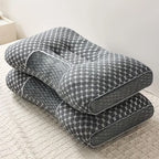 Pillow Set with Honeycomb Pattern