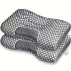 Pillow Set with Honeycomb Pattern