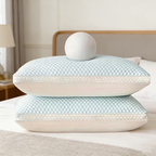Textured Pillow Set with Honeycomb Surface
