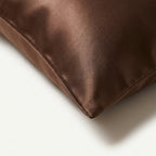 Mulberry Silk Pillowcase, Brown Chocolate