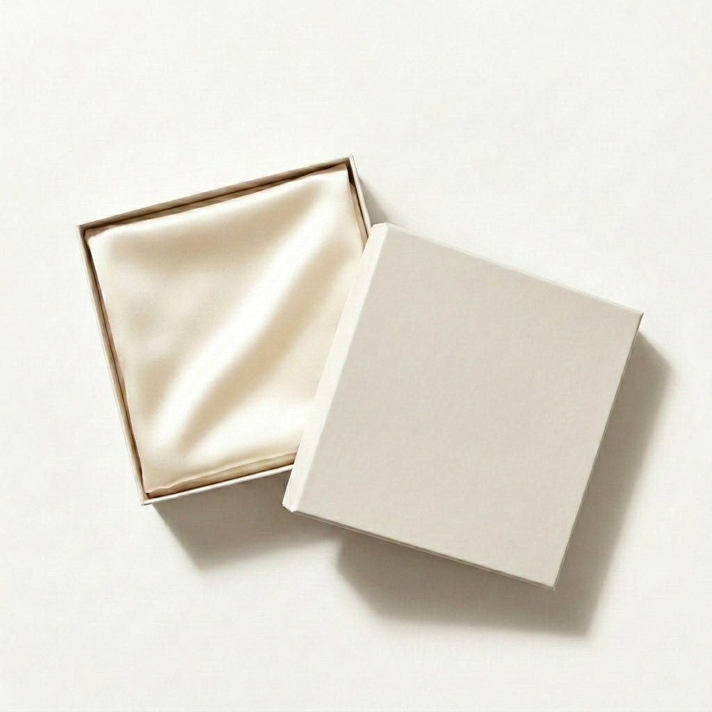 Mulberry Silk Pillowcase, Ivory