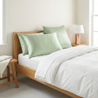 Mulberry Silk Pillowcase, Light Green