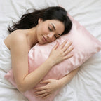 Mulberry Silk Pillowcase, Light Pink