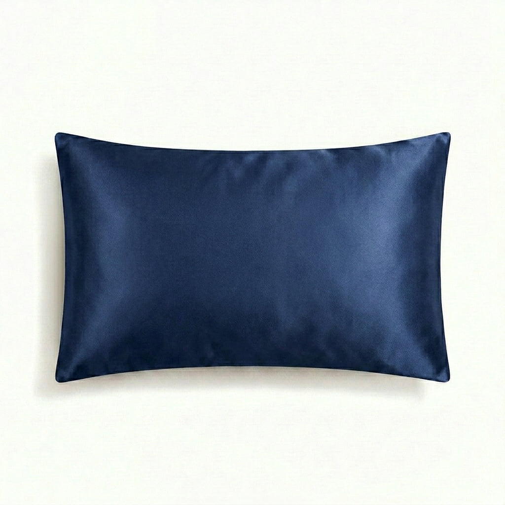 Mulberry Silk Pillowcase, Navy