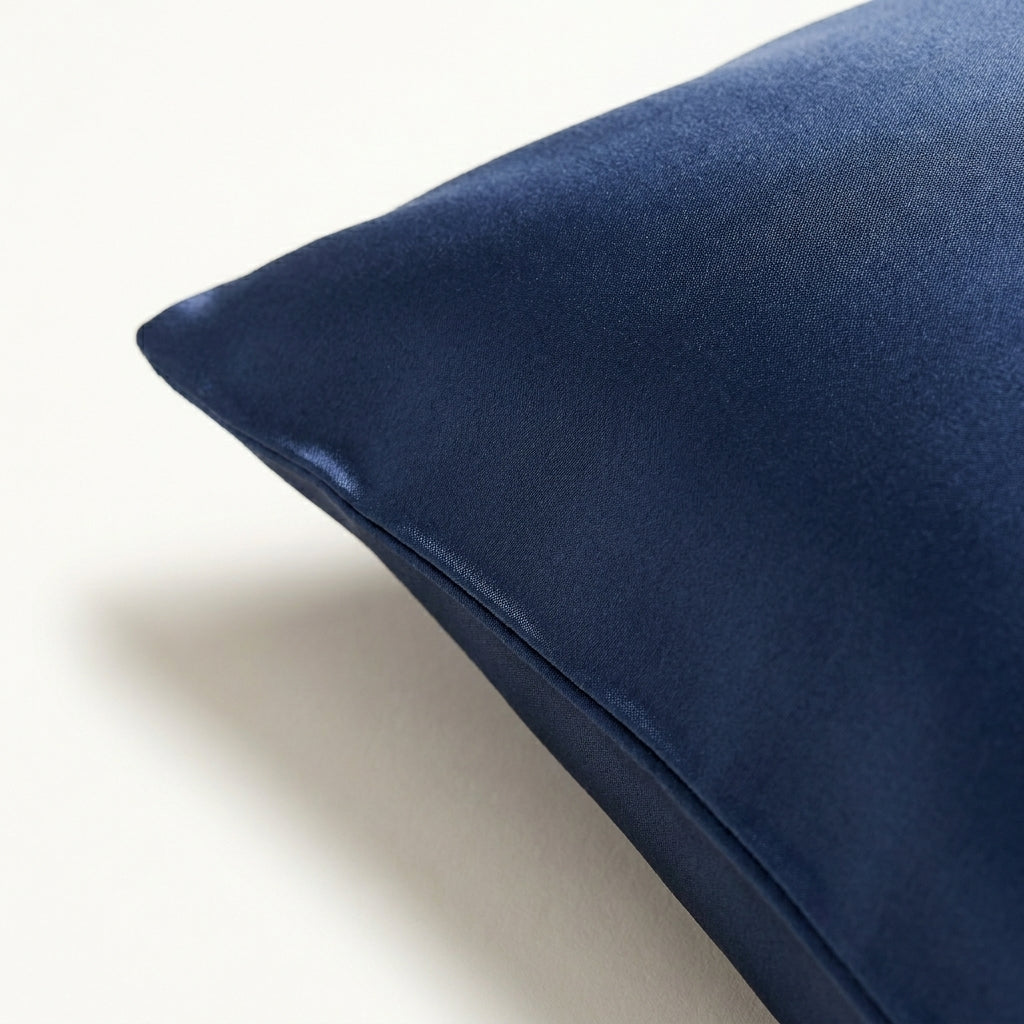 Mulberry Silk Pillowcase, Navy