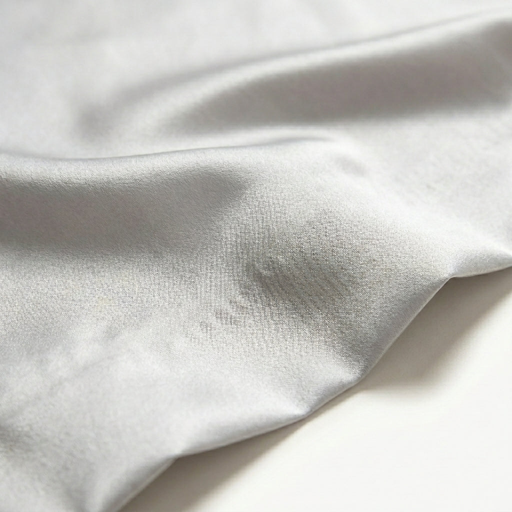 Mulberry Silk Pillowcase, Silver