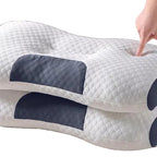 Pillow Set with Honeycomb Pattern