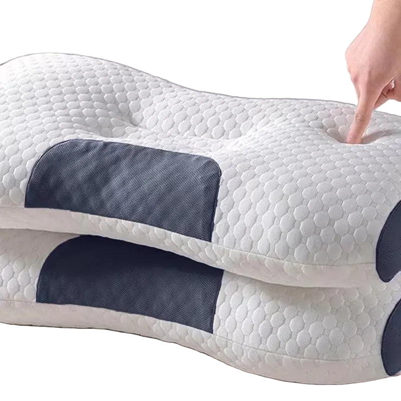 Pillow Set with Honeycomb Pattern