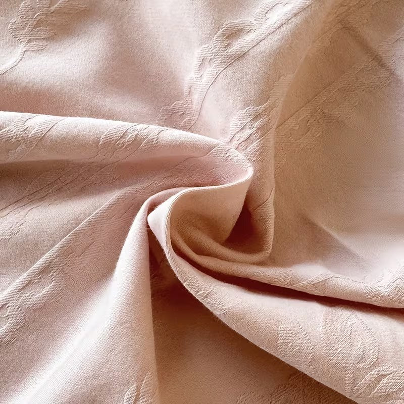Rectangular Pillowcase with Textured Patterns