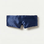 Silk Eye Mask and Pouch Set, Navy