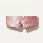 Silk Eye Mask and Pouch Set, Pink